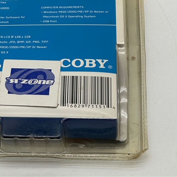 Digital Photo Keychain Key Ring LCD Screen USB DP151 60 Photos 2009 NIB COBY - Picture 3 of 4